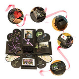 Explosion Gift Box Anniversary Box Picture Box Memory Box for Boy or Girl to Make Surprises and Store Presents.