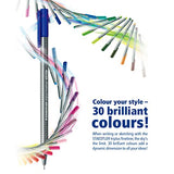 Staedtler Triplus Fineliner Pens, Metal Tin Containing 50 Assorted Colors (334 M50)