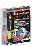 Chameleon Art Products, Primary Tones, Color Tops, Quick and Easy Blending - Set of 5