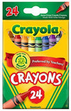 Crayola Crayons (Set of 24 Each)