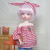 Yutotue 1/6 BJD Dolls 30cm SD Doll 11.8 Inch Cute Pretty Ball Jointed Body Doll DIY Toys with Clothes Outfits Shoes Wig Hair Makeup, Best Birthday Gift for Kids (Julia)