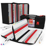 Arteza Complete Alcohol Markers Bundle - 192 Colors in Total, Drawing Art Supplies for Artist, Hobby Painters & Beginners