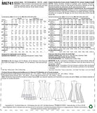 McCall Pattern Company M6741B50 Misses'/Women's Petite Lined Dresses Sewing Template, Size B5 (8-10-12-14-16)