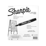 Sharpie 1760445 Flip Chart Marker, Black, 8-Pack