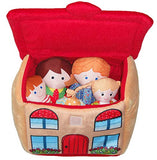Snuggle Stuffs Happy Family Soft Plush Figure Doll Set | Plush House, Plush Toys, Cute Plush Toys for Girls, Plush Figure Toys, Plush Toys for Boys, Soft Toys for Toddlers 1-3, Soft Plush, Mini Plush