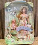 Special Edition Barbie & Kelly Easter Garden Hunt Gift Set 12 and 4 Figure includes the Easter Garden Hunt game!