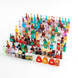 NWFashion 120PCS Miniature Decor Drink Bottle Dessert Pastry Toy Food Cake Topper Dollhouse Decoration (Drink)