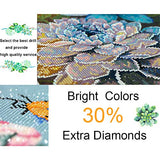 5D DIY Diamond Painting Kits for Adults Full Drill Crystal Rhinestone Embroidery Cross Stitch Arts Craft Canvas Wall Decor Beach Love