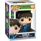 Shinji Ikari: Funk o Pop! Animation Vinyl Figure Bundle with 1 Compatible 'ToysDiva' Graphic Protector (744 - 45118 - B)