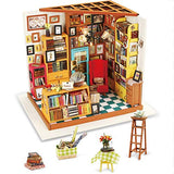 Rolife DIY Dollhouse Miniatures Craft Kits for Adults Kathy's Green House&Sam's Study