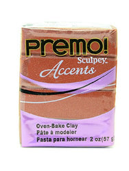 Sculpey Premo Premium Polymer Clay bronze 2 oz. [PACK OF 5 ]
