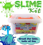 Slime Kit, DIY Slime Kit, Slime Kit for Girls, Slime Kit for Boys, Starter Kit, Make Your Own Slime,, (Everything in one Box, Great Gift Idea, All Supplies, All Accessories, Organized