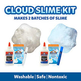 Elmer’s Cloud Slime Kit | Slime Supplies Include Elmer’s White School Glue, Elmer’s Glitter Glue Pens, Magical Cloud Dust, Elmer's Magical Liquid Slime Activator, 10 Count