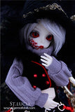 St. Lucia in Black, GEM of Doll 1/6 Baby Gril BJD Doll 27.5CM Dollfie / 100% Custom-made / Bare Doll + Free Make-up