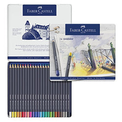 Faber‑Castell Goldfaber Color Pencils Tin Set, 24ct.
