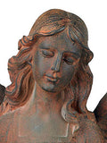 Kensington Hill English Tudor Angel Outdoor Statue 41 1/2" High Sculpture for Yard Garden Patio Deck Home Entryway Hallway