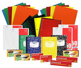 Back to School Pens, Pencils, Paper Supply Bundle Box (College Ruled)