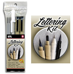 Pigma Micron, Gelly Roll & Koi - Illuminated Journaling Lettering Kit (Set of 4)