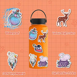 100 Pcs Witch Aesthetic Stickers,Apothecary Spooky Waterproof Stickers,Vinyl Stickers for Water Bottle,Laptop,Skateboard.Witchy Stickers Pack for Adults