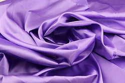 RayLineDo 3 Yard PURPLE Color SILKY SATIN FABRIC DRESSMAKING WEDDING