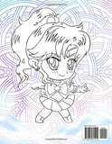 Sailor Moon Chibi Girls Coloring Book: Sailor Moon Chibi Girls Beautiful Simple Designs Coloring Books For Adults, Teenagers Awesome Exclusive Images