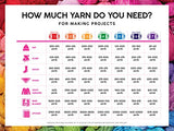 Lion Brand Yarn Re-Spun Bonus Bundle Recycled Polyester Yarn, Parchment