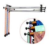 Neewer Photography 3 Roller Wall Mounting Manual Background Support System, including Two(2) Tri-fold hooks, Six(6) Expand bars, Three(3) Chains