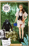 Barbie Dr. Jane Goodall Inspiring Women Doll, Made from Recycled Materials, Gift for Collectors and Kids Ages 6 Years Old & Up