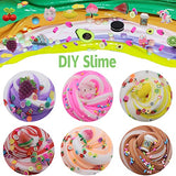 Unicorn Colorfull Butter Slime Kit,13 Pack Slime Party Favors,DIY Slime Toys for Kids,Soft & Non-Sticky,Birthday Gifts for Girls and Boys