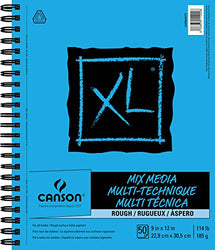 Canson XL Series Rough Mix Media, 9" x 12"