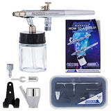 Master Performance S68 Multi-Purpose Precision Dual-Action Siphon Feed Airbrush, 0.35 mm Tip, 3/4 oz Fluid Bottle, Color Cup - User Friendly Set Kit - How-to-Airbrush Guide - Auto, Art, Hobby, Cake