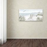Coastal Dunes by The Macneil Studio, 16x32-Inch Canvas Wall Art
