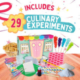 Playz Edible Exploding Candy Food Science STEM Chemistry Kit - DIY Make Your Own Chocolates and Candy Experiments for Boy, Girls, Teenagers, & Kids Ages 8, 9, 10, 11, 12, 13+ Years Old