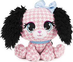 GUND P.Lushes Designer Fashion Pets Cala Bassethound Dog Premium Stuffed Animal Soft Plush, Pink and Black, 6”