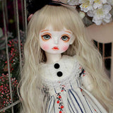 1/4 BJD Doll Full Set 15.7 inch 40cm Multi-Joint Movable Doll Toys Set with Clothes Wigs Makeup Best Creative Gift for Boys Girls