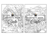 Horses Coloring Book: An Adult Coloring Book Featuring Beautiful Horses, Relaxing Nature Scenes and Peaceful Country Landscapes