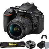 Nikon D5600 DSLR Camera with 18-55mm VR and 70-300mm Lenses + 2 Pc 64GB Memory, Tripod, Flash, and More (23pc Bundle)