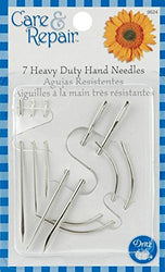 Dritz 9624D Assorted Heavy Duty Hand Needles, 7-Pack