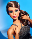 Barbie Signature Barbie Looks Doll (Brunette Wavy Hair, Curvy Body Type), Fully Posable Fashion Doll, Gift for Collectors