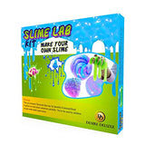 Desire Deluxe Slime Making Kit DIY Factory Complete Games Set Toys Science for Kids Age 4 5 6 7 8 9 Year Old Slime Lab Activator Ingredient Educational Learning Activity Toy for Boys and Girls Present