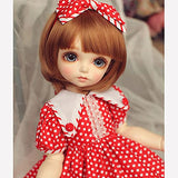 Xin Yan Bjd Doll, 1/4 Sd Toy 15.7 Inch Ball Jointed Baby Doll DIY Toys with Clothes Outfit Shoes Wig Hair Makeup, Best Gift for Girls (Color : D)