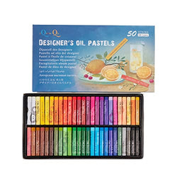 Oil Pastels-Oil Stick-Oil Pastels for Kids-Oil Pastels for Artists-Professional Fine Art Painting Pastels-Crayons-Oil Paint Stick. (Primary Small Size 48 Color Combinations)