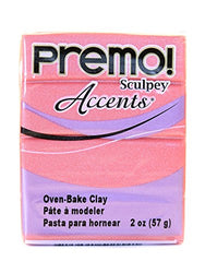 Sculpey Premo Premium Polymer Clay sunset pearl 2 oz. [PACK OF 6 ]