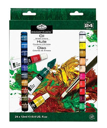 Royal & Langnickel Oil Color Artist Tube Paint, 12ml, 24-Pack
