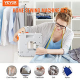 VEVOR Mini Sewing Machine for Beginners and Kids, Sewing Machines with Reverse Sewing and 38 Built-in Stitches, Dual Speed Portable Sewing Machine with Extension Table, Sewing Kit for Household Travel