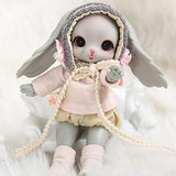 Dollsoom Leepy N YON Doll 1/8 Rabbit Version Body Model Fashion Shop Sweeter Girl Gift Fullset As Pic Face Up