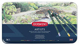 Derwent Artists Colored Pencils, 4mm Core, Metal Tin, 36 Count (32096)