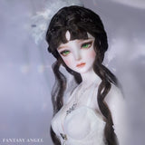 AN-LOKLIK 1/3 Bjd Elegant Confident Lady White Lace Wedding Dress Resin Art Toy Ball Jointed SD Dolls