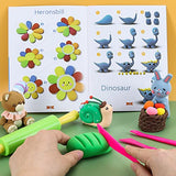 CiaraQ Modeling Clay Kit - 64 Colors Air Dry Ultra Light Clay, Safe & Non-Toxic, Great Gift for Kids