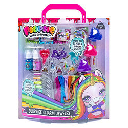 Poopsie Surprise Charm Jewelry by Horizon Group USA, Create Over 10 Pieces of Shimmering, Color Changing, Charms Using Glitter, Confetti & More. Multicolored